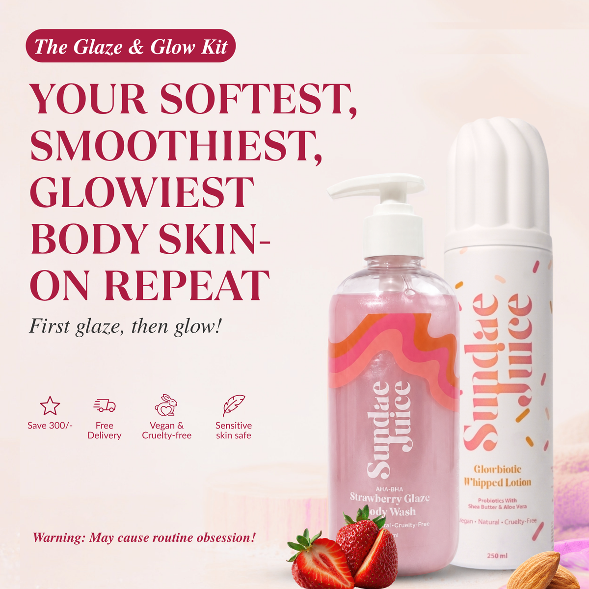 Your softest, smoothest, glowiest body skin—on repeat.
