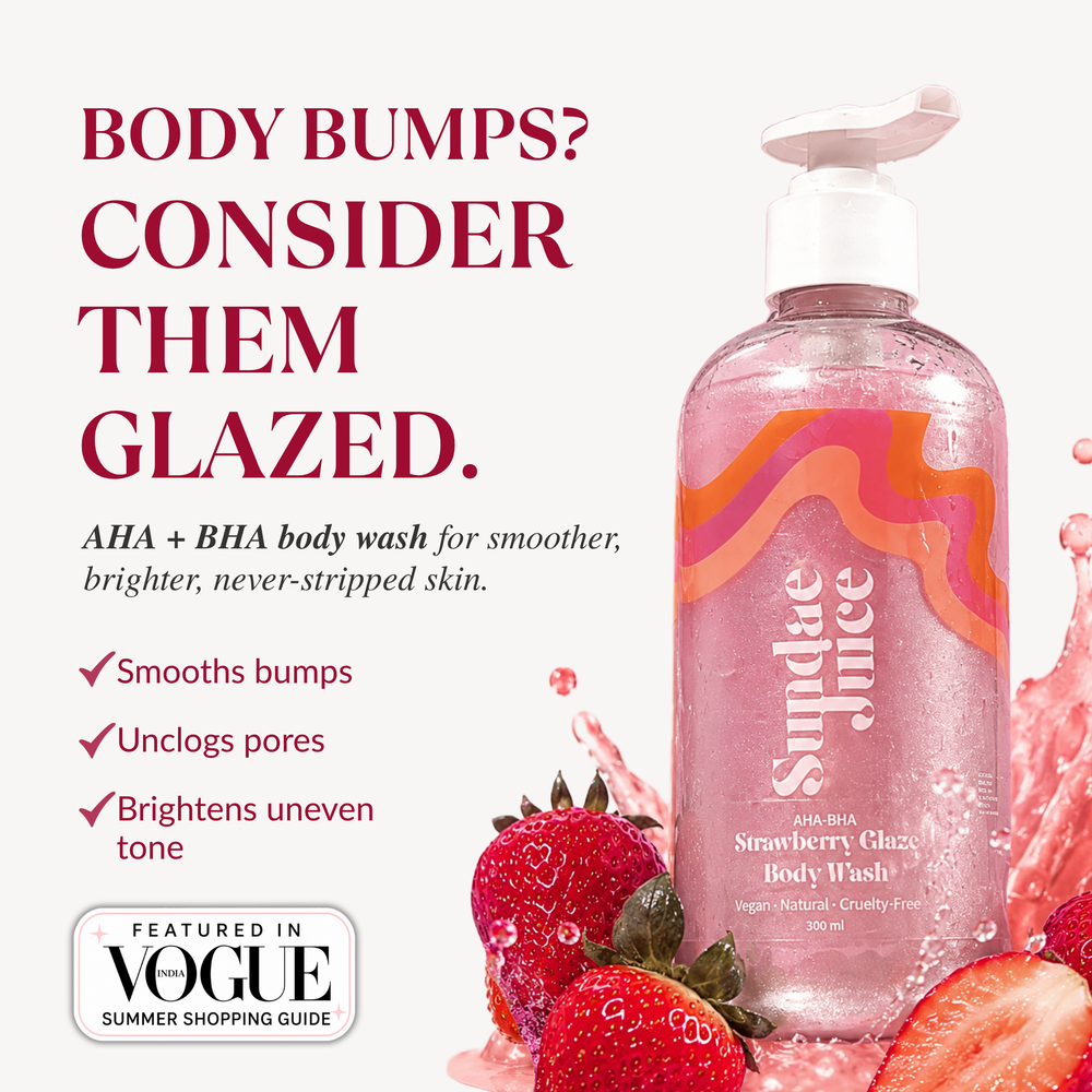 Strawberry Glaze AHA BHA Body Wash | 300ml
