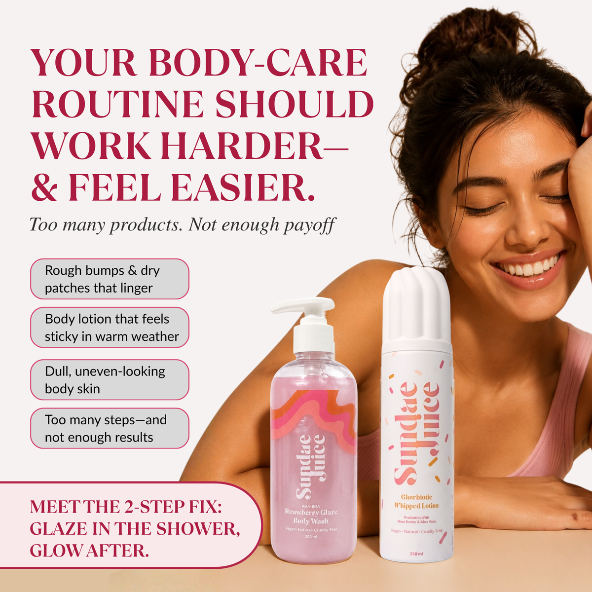 Your softest, smoothest, glowiest body skin—on repeat.