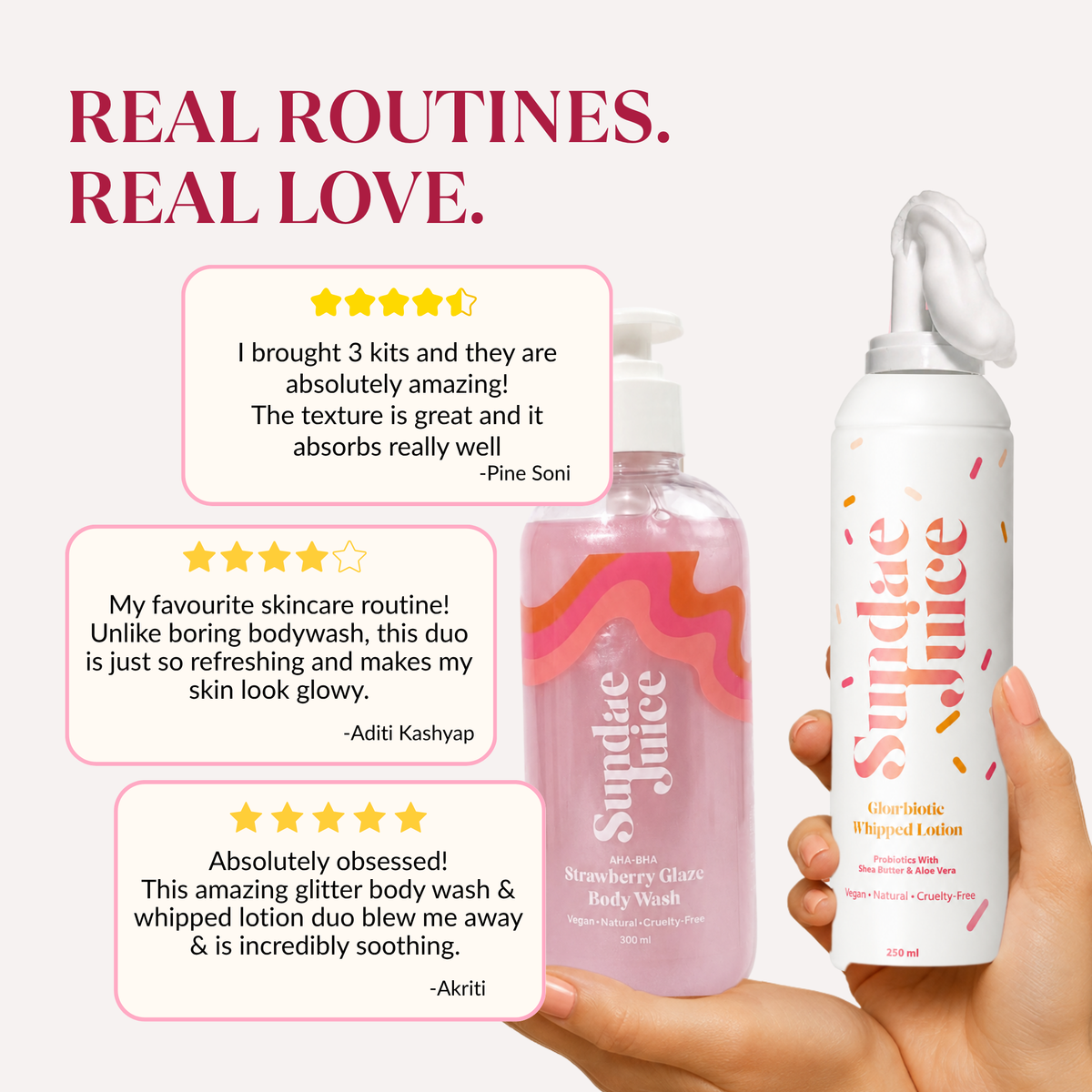 Your softest, smoothest, glowiest body skin—on repeat.
