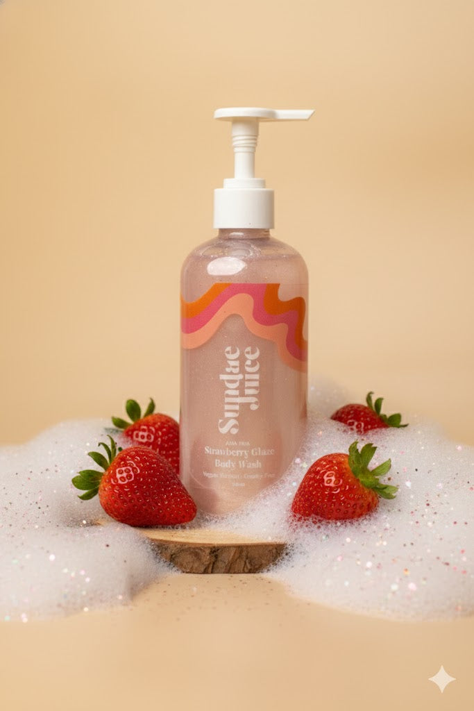 Strawberry Glaze AHA BHA Body Wash
